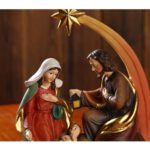 Elegant-Profile-Nativity-Set,-Holy-Family-Resin-Decorative-Figures,-adornos-navideños-tree-ornaments-декор-для-дома-home-decor