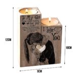 To-my-girl-2Pcs/set-Heart-shaped-Craft-Wooden-Candle-Holder-Candlestick-Shelf-Valentine’s-Day-Decoration-Gift-Candlesticks-Home