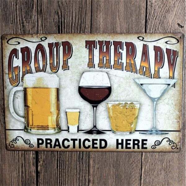 Vintage Beer Metal Plate Painting Wall Decor for Bar Pub Kitchen Home Poster Plate Metal Signs Painting Plaque 20*30cm