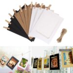 10pcs-3inch-Paper-Photo-Flim-Diy-Wall-Picture-Hanging-Frame-Album+rope+clips-Set-Inch-Wall-Picture-Kraft-Home-Party-Decor#40