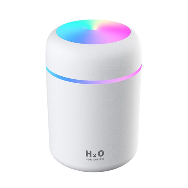 Portable 300ml Humidifier USB Ultrasonic Dazzle Cup Aroma Diffuser Cool Mist Maker Humidifier Purifier with Romantic Light