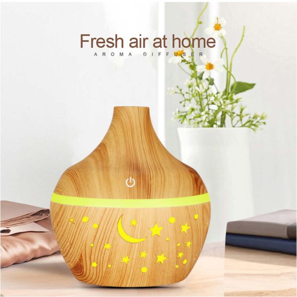 300ML Air Humidifer Led Colorful Ultrasonic Aroma Humidifier Essential Oil Diffuser Aroma Aromatherapy Humidifier Dropshipping