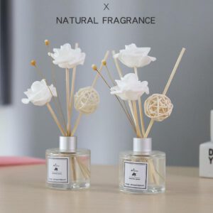 Non-fire rattan aromatherapy essential oil lasting incense decoration in home bedroom air freshener toilet perfume, elegant