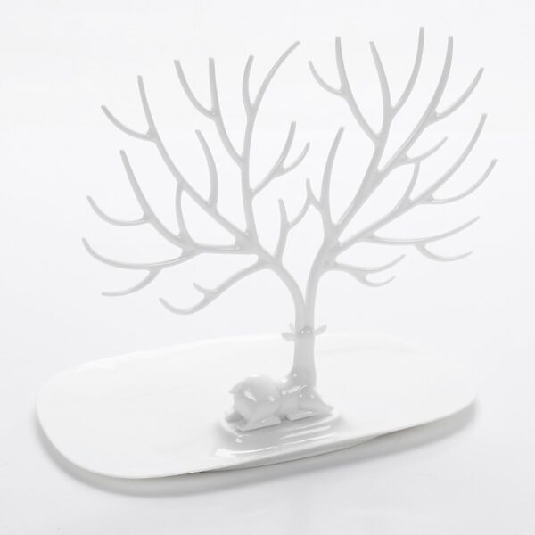 1PCS little Deer Jewelry Stand Display Jewelry Tray Tree Earring Holder Necklace Ring Pendant Bracelet Display Storage Racks