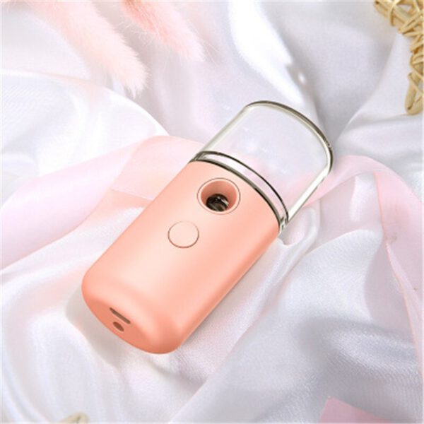 Mini handheld facial spray USB rechargeable portable facial spray bottle skin care tool beauty equipment