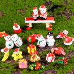 Fairy-Garden-Micro-Landscape-Santa-Claus-Snowman-Christmas-Tree-Ornaments-Mini-Statue-Figurines-Crafts-Xmas-Winter-Decoration