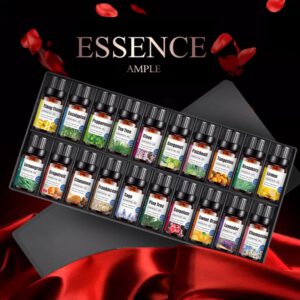 20 Bottles 10ml Water-soluble Essential Oils 100% Pure Natural Essential Oil For Aromatherapy Diffusers Air Freshening Gift Set