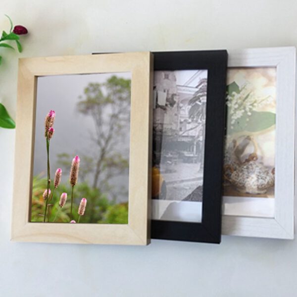 Photo Frame For Picture Wooden Photo Frame Display Wall Hangings Wedding Wall Decor Graduation Party Photo Booth Props new
