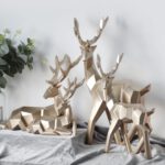 2Pcs-Geometric-Couple-Deer-Statue-Elk-Sculpture-Figurine-Home-Living-Room-Decor–3D-printing-technology-a-perfect-sculpture-nice