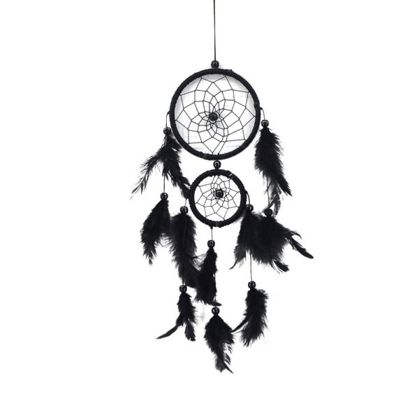Home Decoration Dream Hot Catcher Feathers Hand-woven Ornaments Birthday Gift Craft Wall Hanging Girls Room Decor Decoration