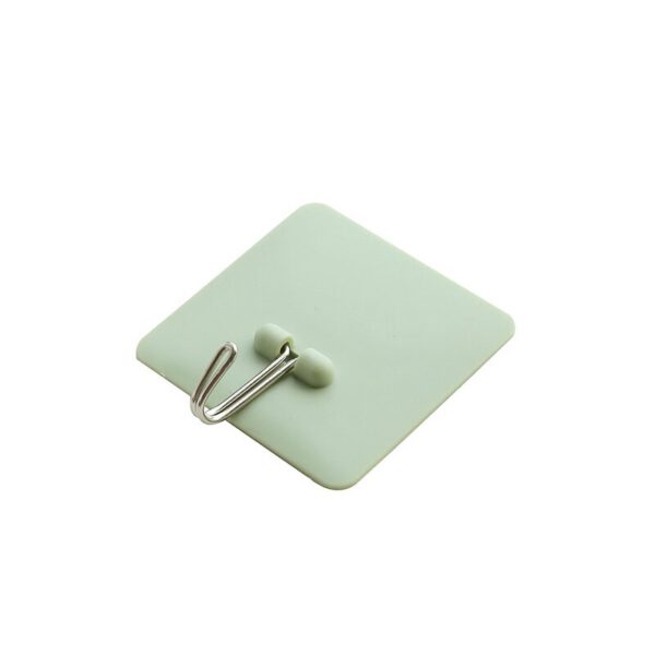1PC New W-Type Stainless Steel Decorative Dish Hook Plate Hooks Hangers Plate Wall Display Spring Holder High Quality Decoration