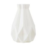 Flower-Vase-Decoration-Home-Plastic-Vase-White-Imitation-Ceramic-Flower-Pot-Flower-Basket-Nordic-Decoration-Vases-For-Flowers