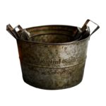 Retro-English-Distressed-Iron-Storage-Barrel-Binaural-Round-Barrel-Iron-Basket-Art-Photography-Props-Home-Decoration