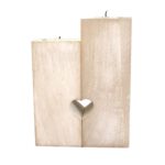 To-my-girl-2Pcs/set-Heart-shaped-Craft-Wooden-Candle-Holder-Candlestick-Shelf-Valentine’s-Day-Decoration-Gift-Candlesticks-Home