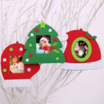Non-woven-Christmas-Photo-Frame-Christmas-Tree-Decorations-Festival-Home-Red-Green-Decor-Interesting-Home-Supplies-