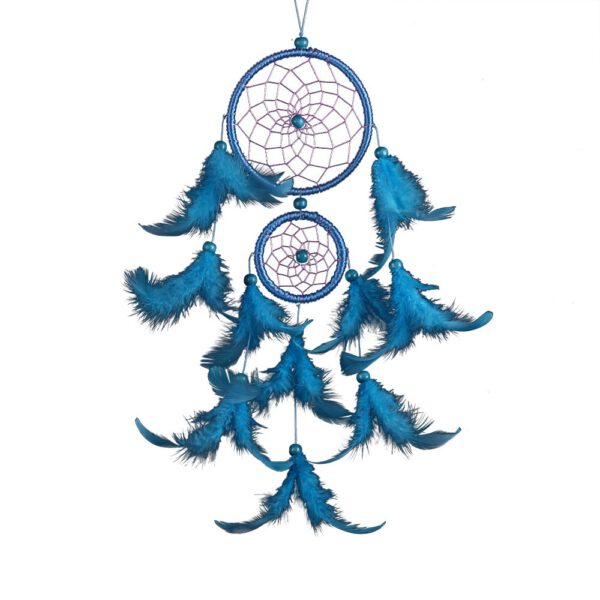 Home Decoration Dream Hot Catcher Feathers Hand-woven Ornaments Birthday Gift Craft Wall Hanging Girls Room Decor Decoration
