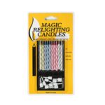10PC/set Magic Eternal Candle Birthday Cake Thread Blowing Prank Funny Tricky Novelty Gag Toys Party Wedding TSLM1