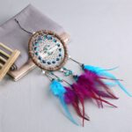 Wall-Dream-catcher-Handmade-Feather-Dream-Catcher-Braided-Wind-Chimes-Art-For-Dream-catcher-Hanging-Car-Home-Decoration-CD
