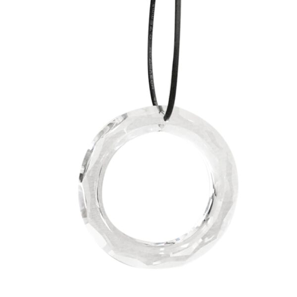Diameter 50mm Circle Handing Crystal Light Ring Chandelier Glass Crystals Lamp Prisms Parts Drops Pendant Fashion Ring FDH