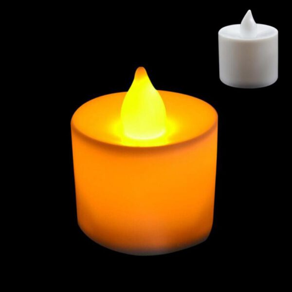 1pc Creative LED Candle Light Multicolor Lamp Simulation Color Flame Light Home Wedding Birthday Party Festival Decoration New