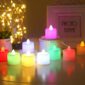 1pc Creative LED Candle Light Multicolor Lamp Simulation Color Flame Light Home Wedding Birthday Party Festival Decoration New